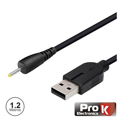 Cabo Usb M/ DC 2.5mm p/ Tablet